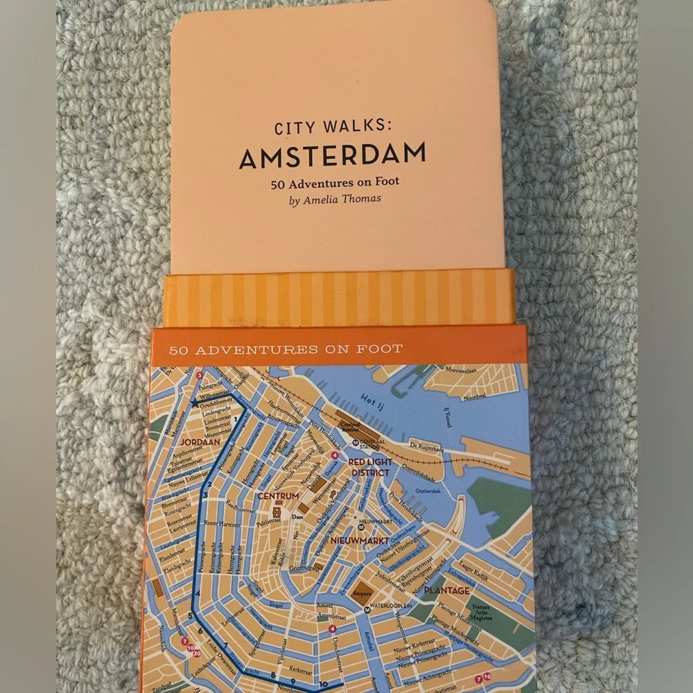 City Walks: AMSTERDAM ~ 50 Adventures on Foot ~ Custom Deck - Picture 6 of 16